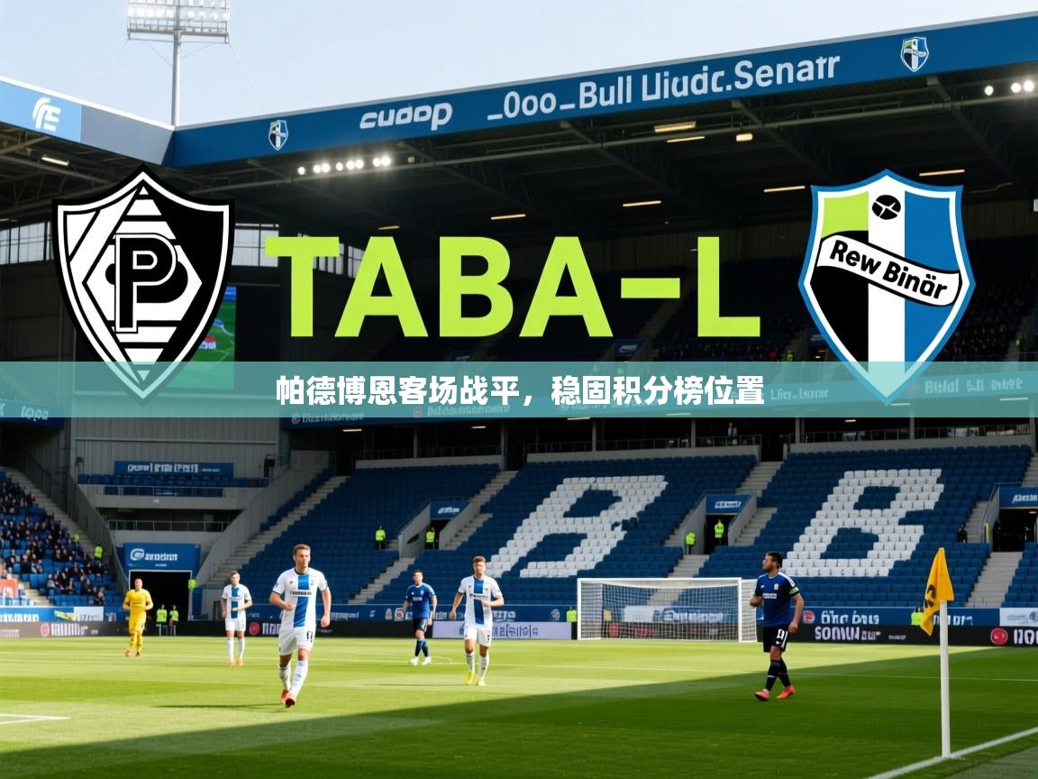 2025九游电子娱乐pg帕德博恩客场战平，稳固积分榜位置